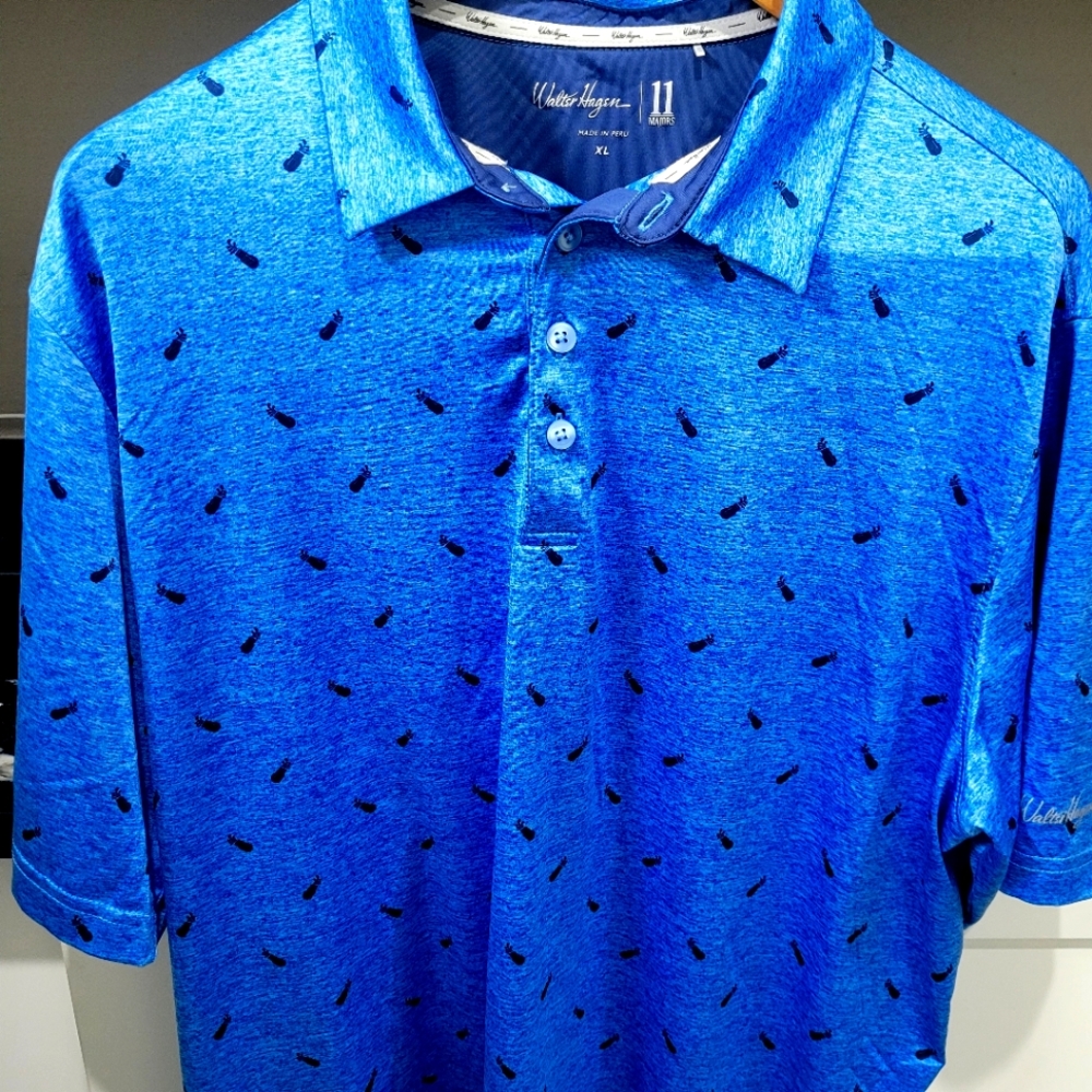 Walter Hagen 11 Masters Goff shirt polo xl